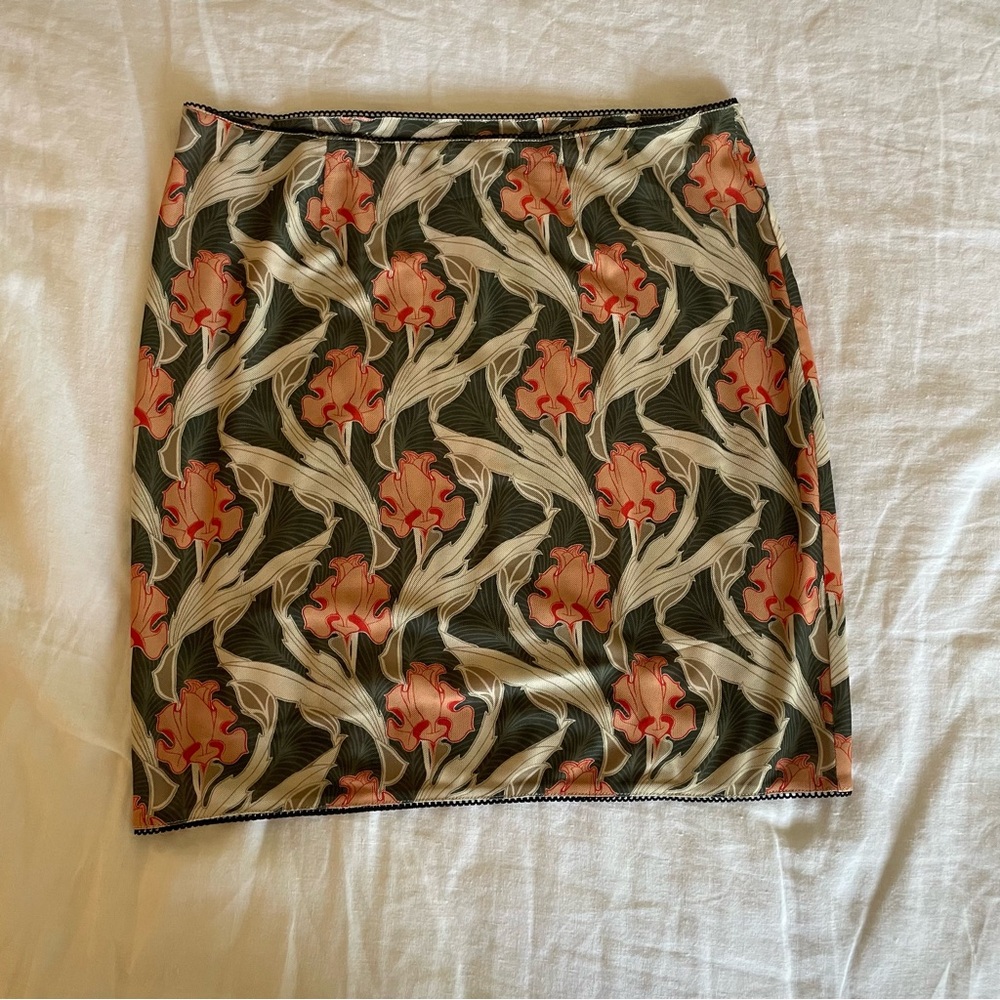 Miaou Mini Moni Skirt in Art Nouveau